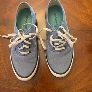 SeaVees Blue Corduroy Sneakers size 7.5